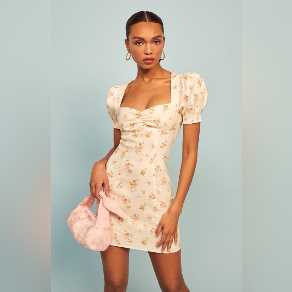 Gina Linen Minidress